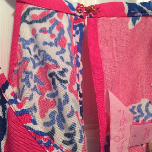 Dusk romper in Capri pink samba - Picture 2 of 2